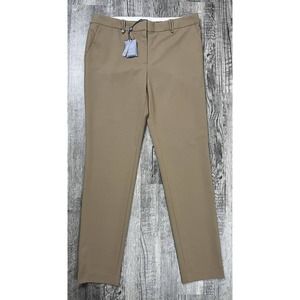 MAGASCHONI COLLECTION Womens Dress Pants Size 12 light brown NWT $189